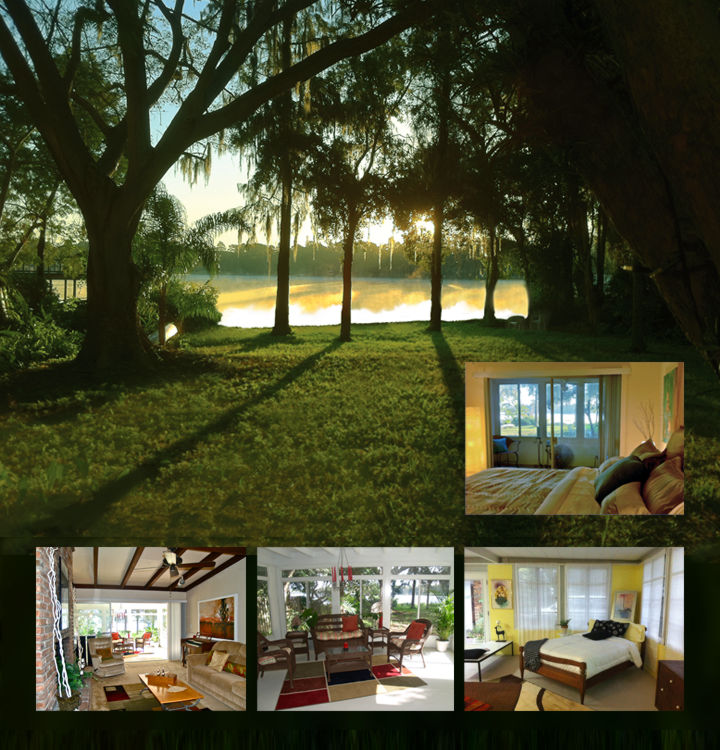 MidCentury Modern Home on Lake Keystone, Florida